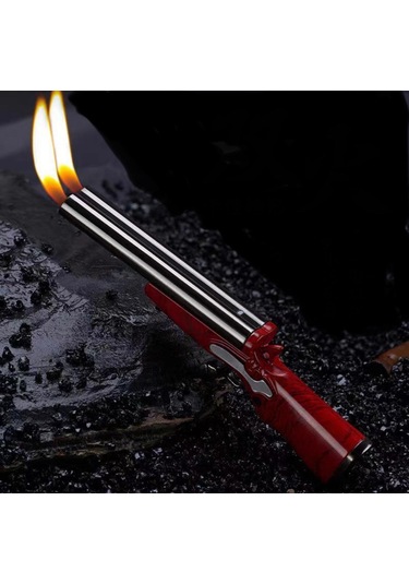 Silah Görünümlü Gazlı Çakmak Yeni Trend Lüks Çakmak