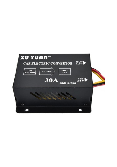 Xuyuan 380w Düşürücü Dönüştürücü 24v - 12v 30a Otomotiv Dc Güç Buck Dönüştürücü