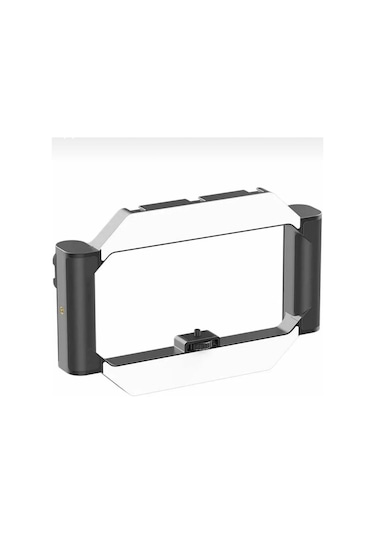 Xiaomi 15 Uyumlu U-rig Akıllı Telefon Video Rig Işıklı, Ayarlanabilir 4-7 İnç