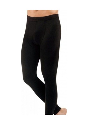 Erkek Siyah Termal Tayt Siyah