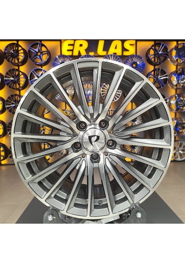 4 Adet Bk-5909 7.5 17 5 112 Et45 66.56 Gun Machıned Jant Takım