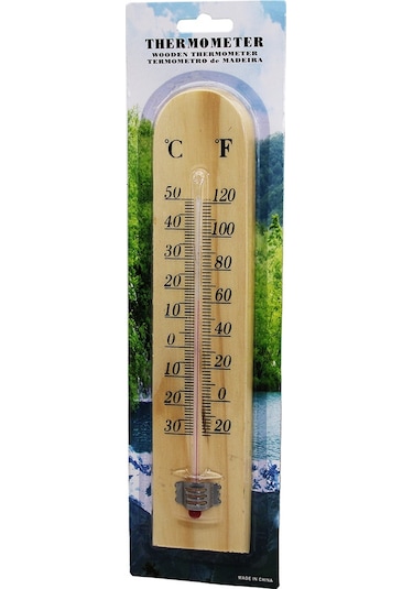 Ahşap Derece Oda Termometresi Go50606320100