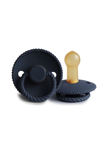 Frıgg Rope Kauçuk Emzik - Dark Navy 6-18 Ay Lacivert