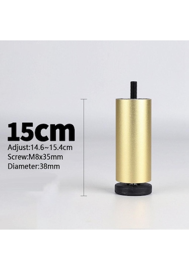 Suntek 4 Adet Alüminyum Alaşımlı Mobilya Ayakları Kanepe