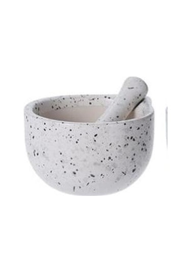 Tantitoni Stonware 330 Ml Havan Beyaz 12,7 X 10,7 X 6,5 Cm