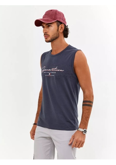 Coffa Spor Baskılı İç Giyim Atleti 147130729 Grafit