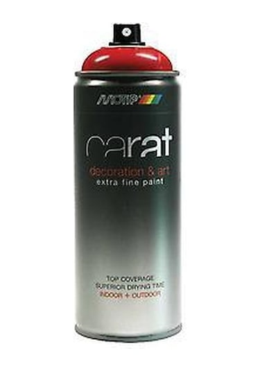 Motip Carat Parlak Trafik Kırmızı Sprey Boya - 400 ML Ral3020