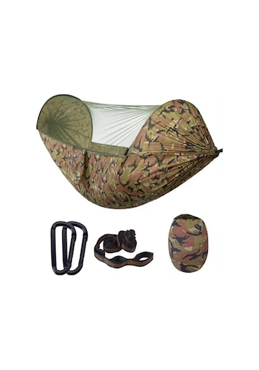 Tcherchı 2 Kişilik Hafif, Asker Yeşili Hamak Yeşil