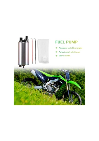 Xurunkeji Suzuki Rmz250, Rmz450, Tu250, Tu250x, Kawasaki Kx250f, Bx250, Nınja 250sl, Ex400, Ninja 400r, Kle650 İçin Motosiklet Yakıt Pompası Gümüş Xurunkeji Suzuki Rmz250, Rmz450, Tu250, Tu250x, Kawasaki Kx250f, Bx250, Nınja 250sl, Ex400, Ninja 400r, Kle650 İçin Motosiklet Yakıt Pompası Gümüş