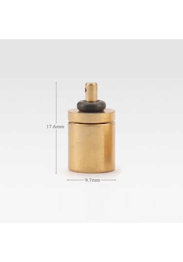 Yaleker Mountain Camping Gaz Tanki Doldurma Adaptörü - Bakır Malzeme - Hızlı Ve Güvenli Doldurma - Çift Kauçuk O-ring - Kamp Aletleri Aksesuarı 1 Adet Çok Renkli