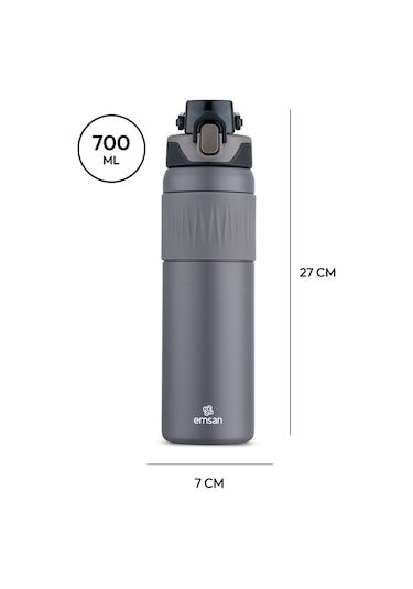 Emsan Sportline Termos Grey 700 Ml Gri