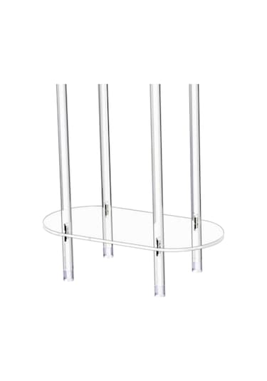 Suntek Akrilik Küçük Masa 2 Katlı Restoran Otel Ofisi Için