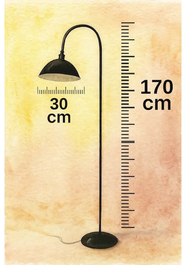 Siyah Lambader Hareketli Başlık Modern Dekoratif Metal Oturma Odası Çalışma Odası Lambası Siyah
