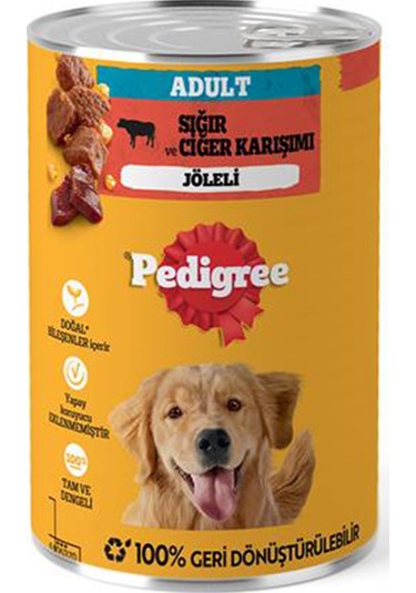 Pedigree Biftekli Yetişkin Köpek Maması 24 x 400 G