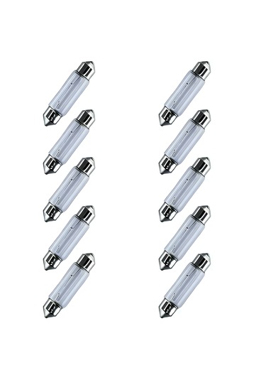 12v 10w Sofit Ampul 39mmx10mm 10 Adet