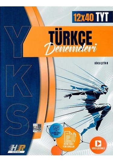 Hız ve Renk Yayınları Tyt Türkçe 12X40 Denemeleri
