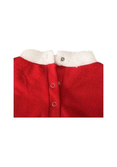 Noel Noel Baba Kostümleri Peluş Pamuk Romper Tulum Noel Şapka Bebek Giysileri İle 0-24 Ay İçin Çok Renkli