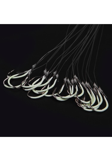 Jeehugo 12 Numara Parlak Kaplamalı 30 Adet Yüksek Karbon Çelik Olta İğnesi - Dayanıklı Ve Keskin Tırnaklı Balıkçılık Aleti