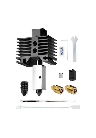 Twotrees Yükseltilmiş Hotend Kiti Kaplamalı Bakır Siyah