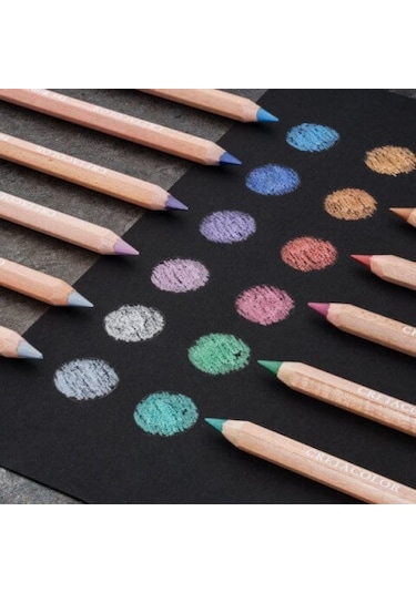 Cretacolor Mega Color 12 Renk Metalik Set 290 98