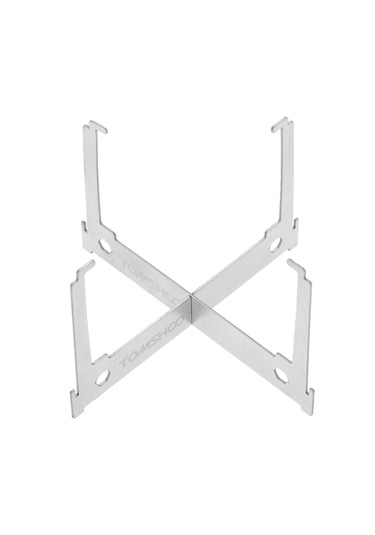 Youtek Kompakt Ultralight Çadır Isıtıcı, Katlanabilir Ayaklı Ince Alkollü Ocak, Dış Mekan Ve Kamp İçin, Paslanmaz Çelik, Taşınabilir Gümüş