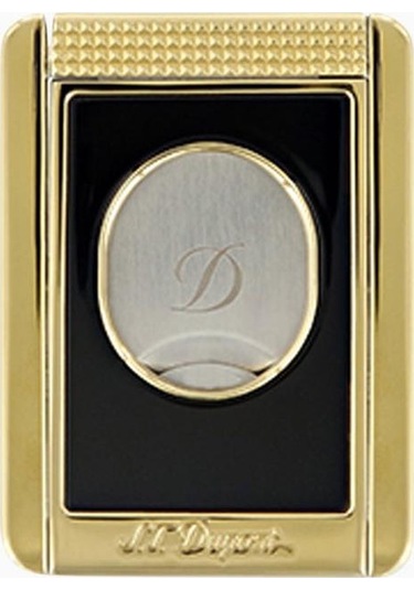 003393 St Dupont Siyah Ve Altın Puro Kesici