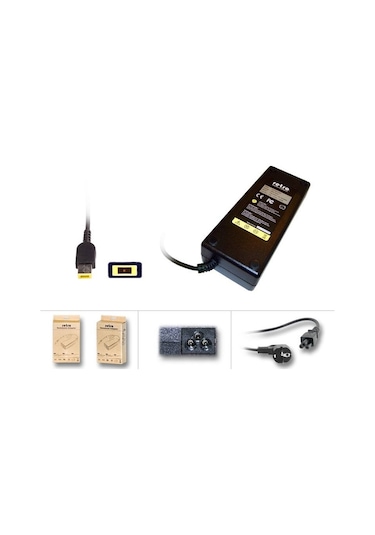 Retro RNA-IB09 135 W Dikdörtgen Pinli Uç Usb Tip Notebook Adaptör