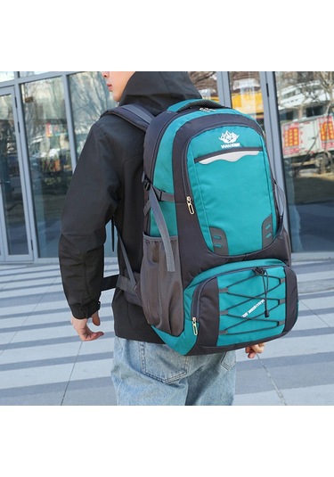 Vanaheımr-yürüyüş Sırt Çantası Suya Dayanıklı Kamp Sırt Çantası,yeşil Yeşil