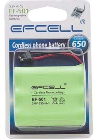 Efcell EF-501 650 mAh 3.6V Telsiz Telefon Pili