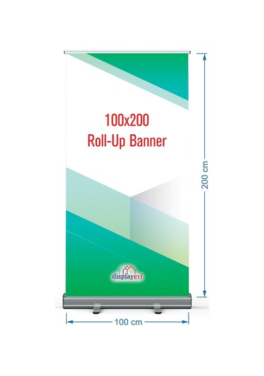 Snapper Roll Up Banner 100 x 200 CM Baskısız