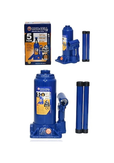 5 Ton Sızdırmaz Gövde Hidrolik Şişe Kriko Araç Krikosu