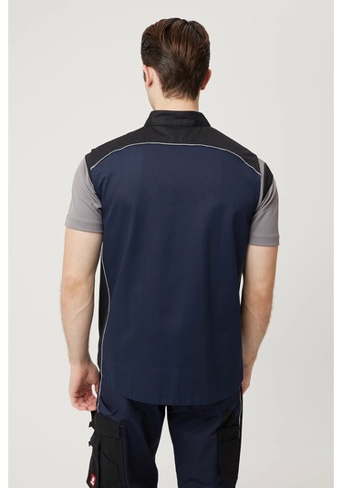 Allium Yazlık İş Ve Outdoor Yelek Lacivert-siyah