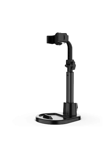 Microcase Zr895 Yükseklik Ayarlı Ayarlanabilir Teleskopik Masaüstü Telefon Tutucu - Al5068 Siyah