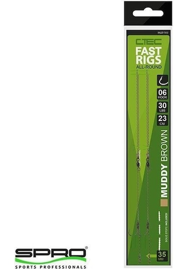 Spro Fast Rigs Muddy Hazır İğne Takımı 02 1/2