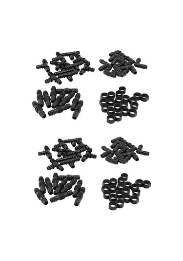 Trendooze 1/2 Inç Boru - Dikenli Konnektörler, 2x Sulama Bağlantı Kiti 0241, Yeni Tasarım Diğer