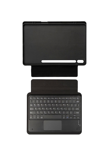 Galaxy Uyumlu Tab S10 Redclick Border Keyboard Bluetooh Bağlantılı Standlı Klavyeli Tablet Kılıfı Kılıf