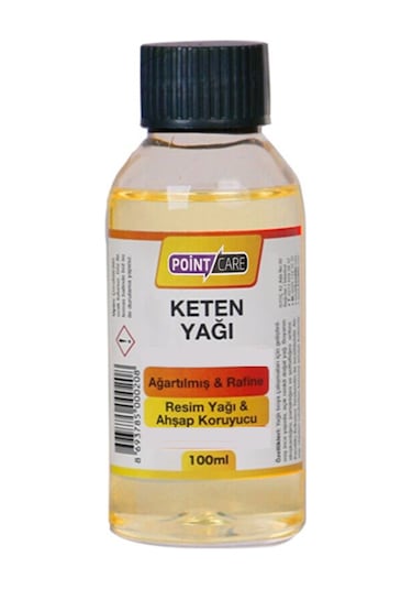 Point Care Yağlı Boya Seti. Keten Yağı. Terebentin. Fırça Temizle