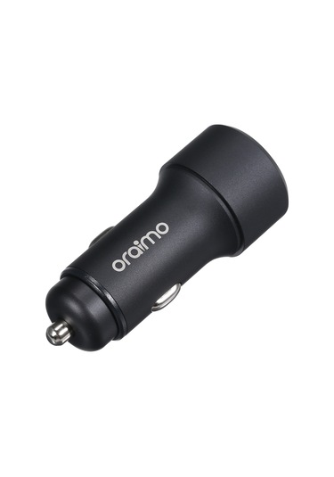 Geeroyoo Oraimo Araba Şarj Cihazı 36w Pd+qc3.0 Hızlı Şarj, Çift Usb Type-c+usb-a , Led Işık, Alüminyum Gövde, 12-24v Giriş