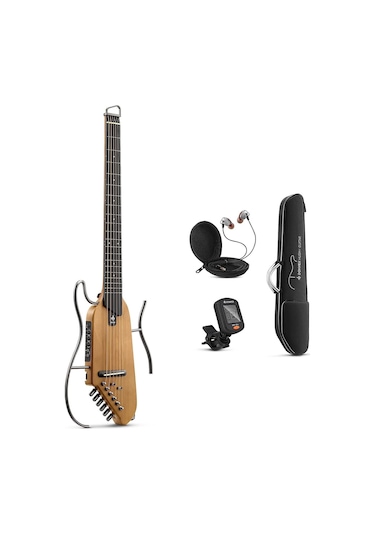 Donner Hush-ı Silent Gitar Akçaağaç