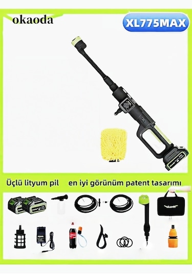 Araba Yıkama Yüksek Basınç Sulama Uzun Zaman