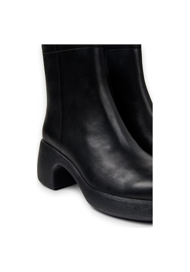 Camper K400784 Thelma Ii Zip Bootie Siyah Kadın Bot Siyah