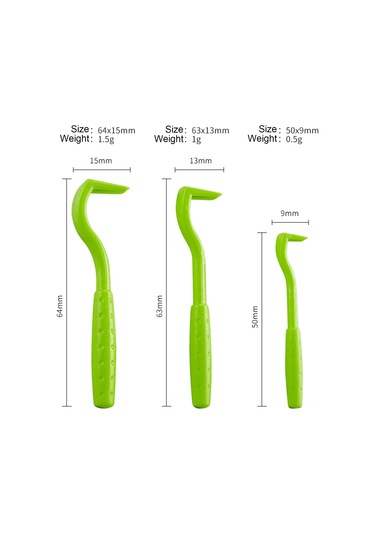 Hangfox Evcil Hayvan İçin Çelik+plastik Kenevir Çıkarıcı Seti - 3 Farklı Boyutlu Çekiç + 2 Uçlu Pinçer İle Kenevir Ve Bitler Tamamen Temizlenir