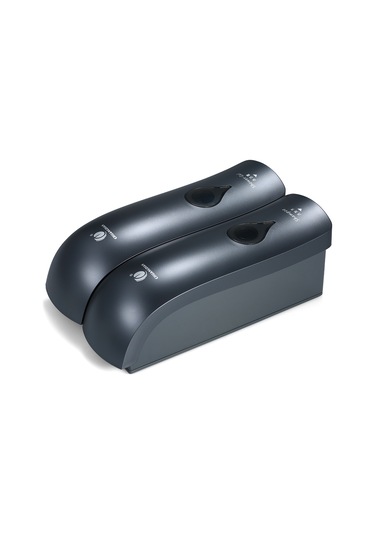 Gajeena Duvarlı Elmas Sabun Dispenseri, 2'li Başlıklı, 300ml 2, Duş Jeli Ve Şampuan Depolayıcı, Deliksiz Kurulum, Gri Gri