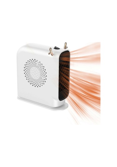 Taşınabilir Isıtıcı, Termostatlı Kompakt Elektrikli Eleman Isıtıcı, Sessiz Ve Güvenli Taşınabilir Oda Isıtıcısı