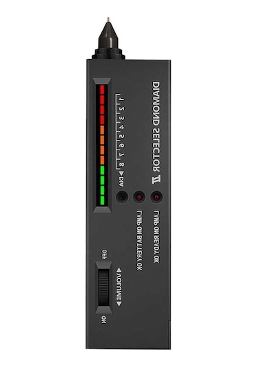 Ebitda Yüksek Hassasiyetli Elmas Test Cihazı - Abs Malzeme, Kolay Kullanım, Led Göstergeli, Taşınabilir, Siyah Siyah