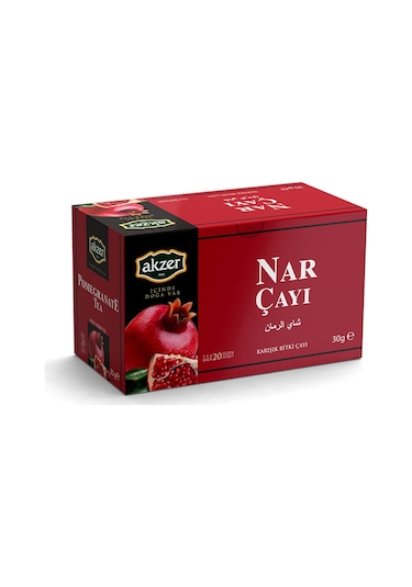 Nar Çayı Doğal 20li Süzen Poşet
