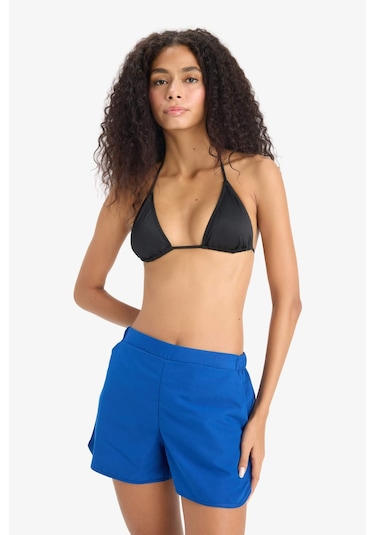 DeFacto Regular Fit Deniz Şortu-Fall in Love T5639AZ25SMBE325 Mavi