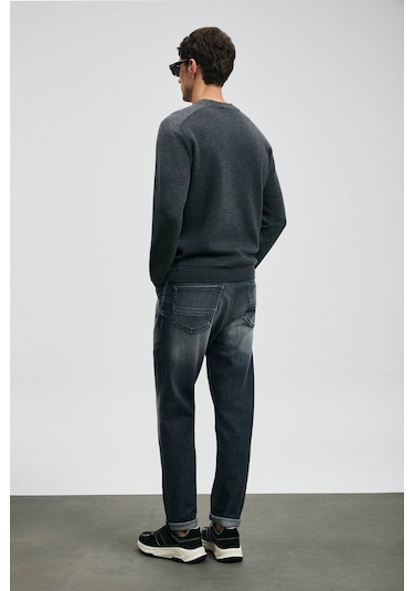 Lufian Hegel Gri Erkek Jean Pantolon 112200265 Gri