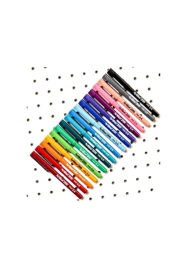 Artline 200 Ince Uçlu Yazı Ve Çizim Kalemi Renkler 10'Lu