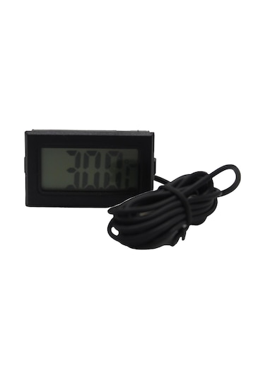 Grow Wizard Mini Isı Ölçer Siyah